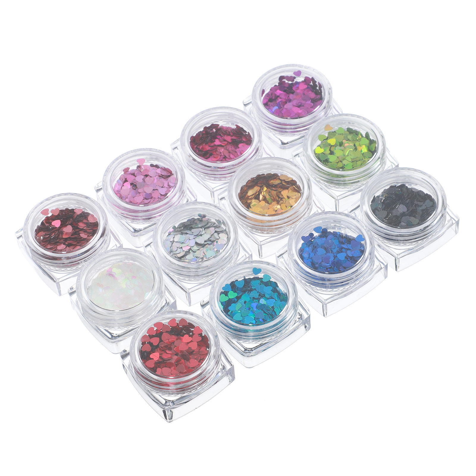 1 ชุด ชิ้นส่วนตกแต่งเล็บรูปหัว - Nail Art Valentines Day บทวิจารณ์และราคา