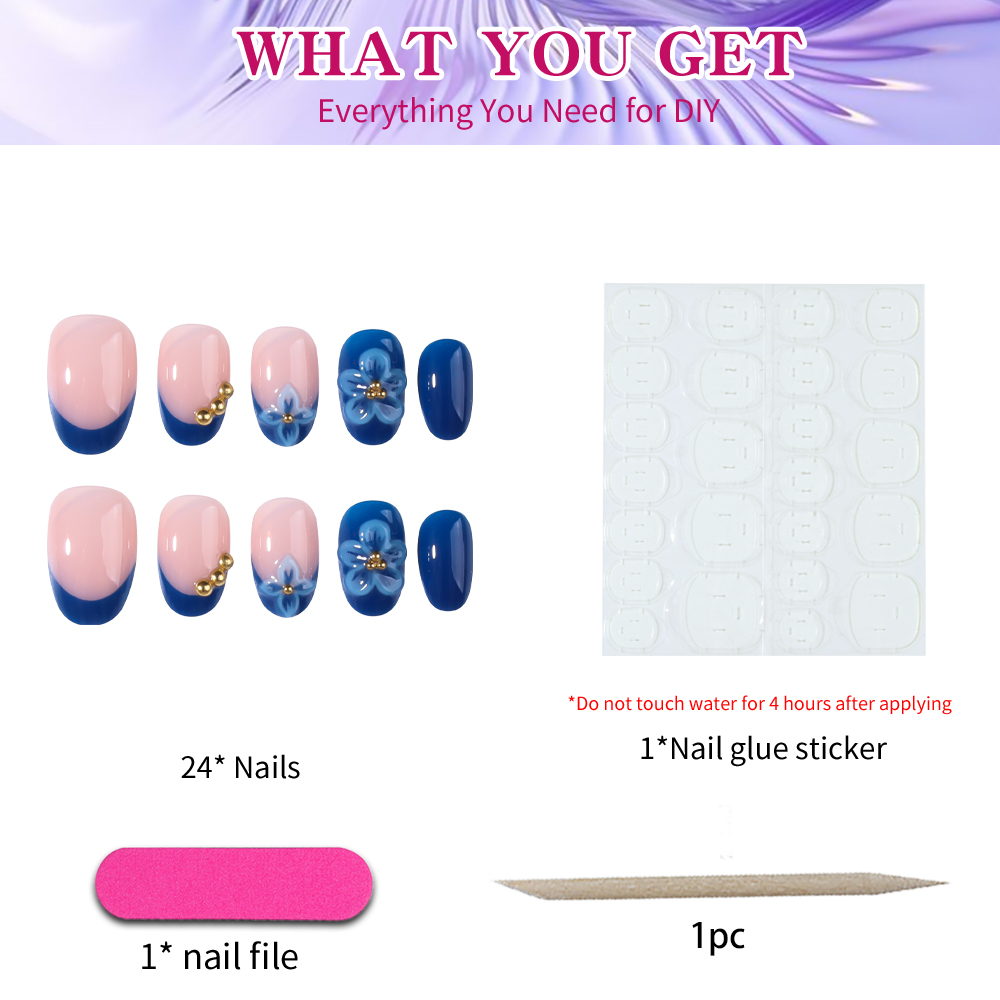 สติกเกอร์ติดเล็บเจล 3 มิติ รูป - Nail Art Oval บทวิจารณ์และราคา