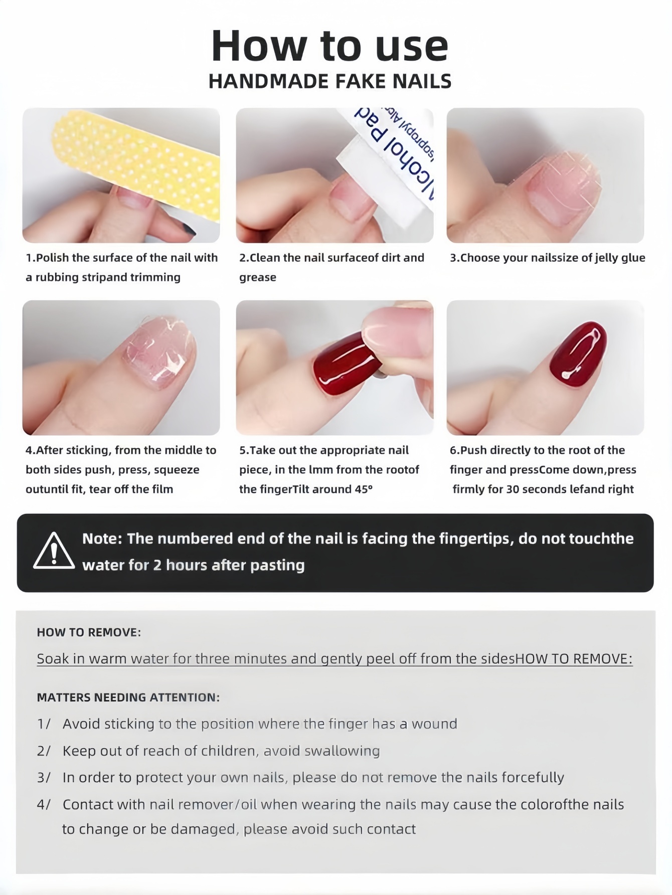 เล็บปลอมทรงวงรีขนาดเล็ก 10 ชิ้ - Nail Art Oval บทวิจารณ์และราคา